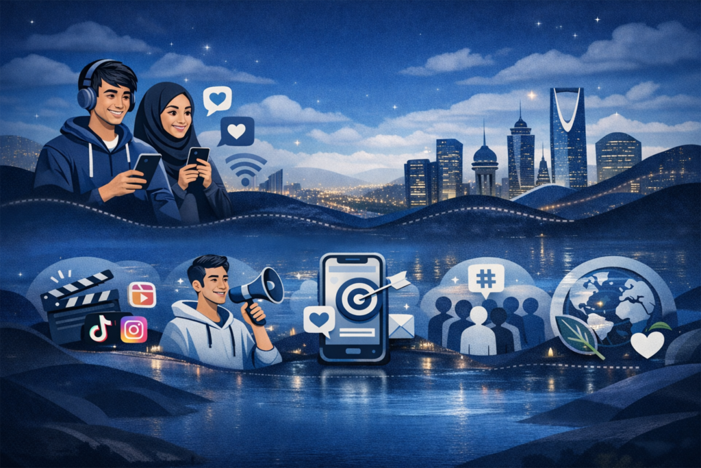 استراتيجيات التسويق الرقمي في السعودية لجيل Z